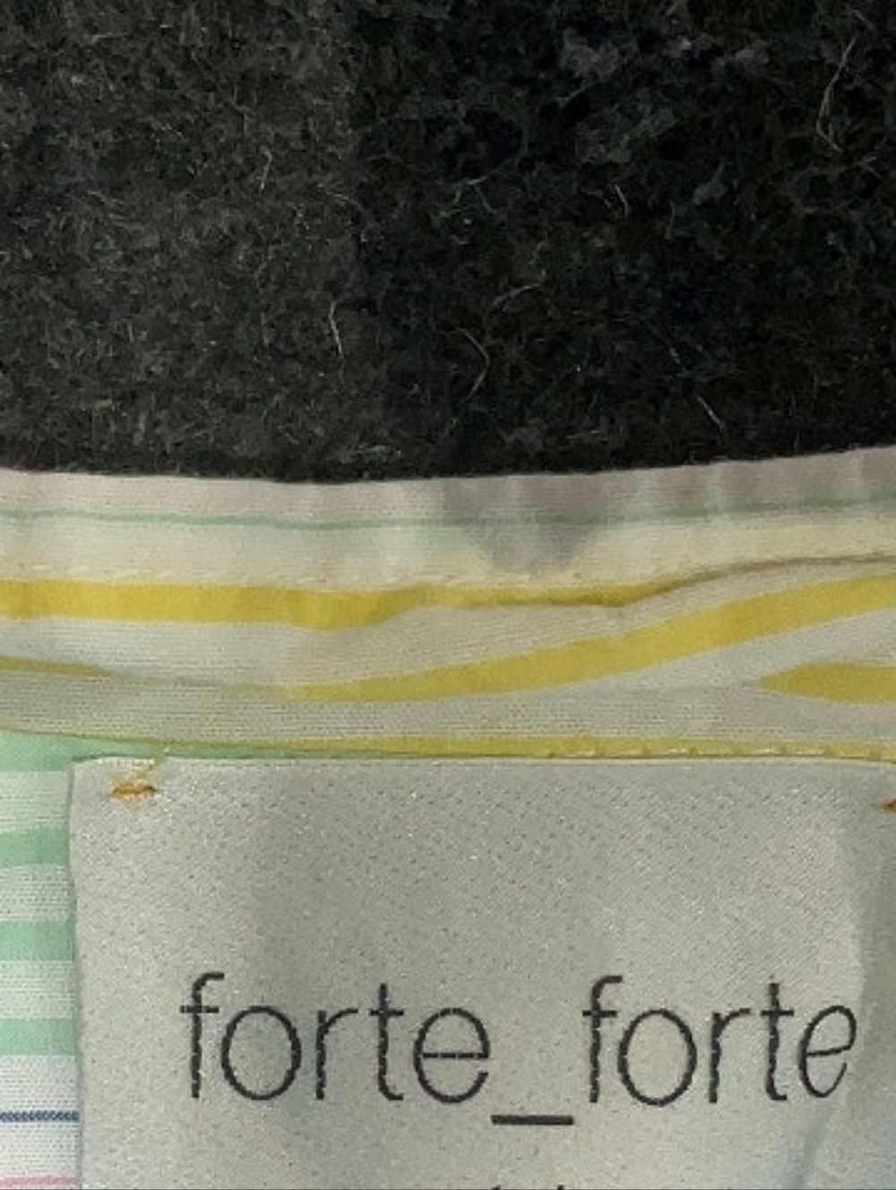 Forte_Forte Button Down Striped Tee - Picture 3 of 4